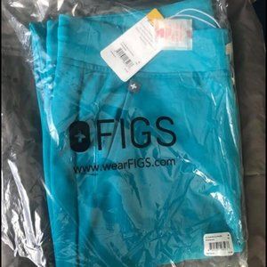 Figs Zamora Teal Joggers (M)